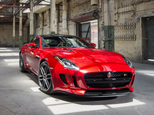 Картинка автомобили jaguar coupе us-spec 2015г f-type r