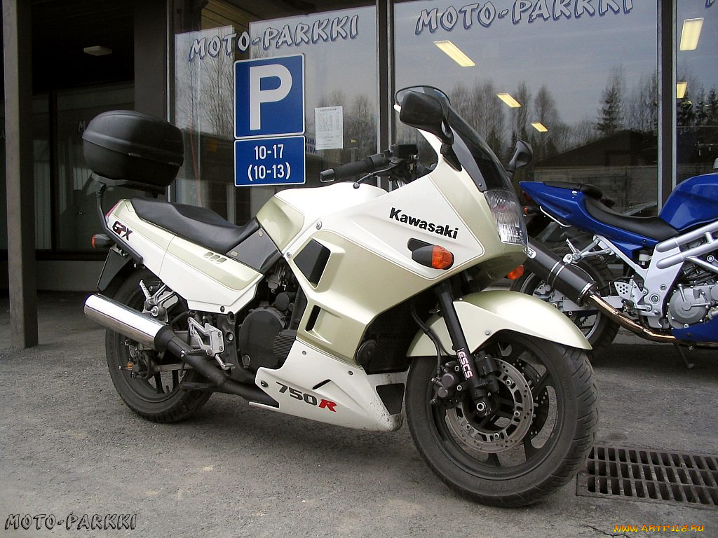 kawasaki, gpx, 750, мотоциклы