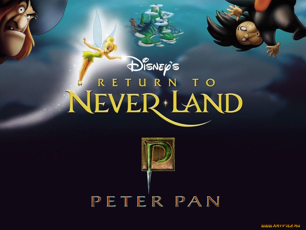 мультфильмы, peter, pan, in, return, to, never, land