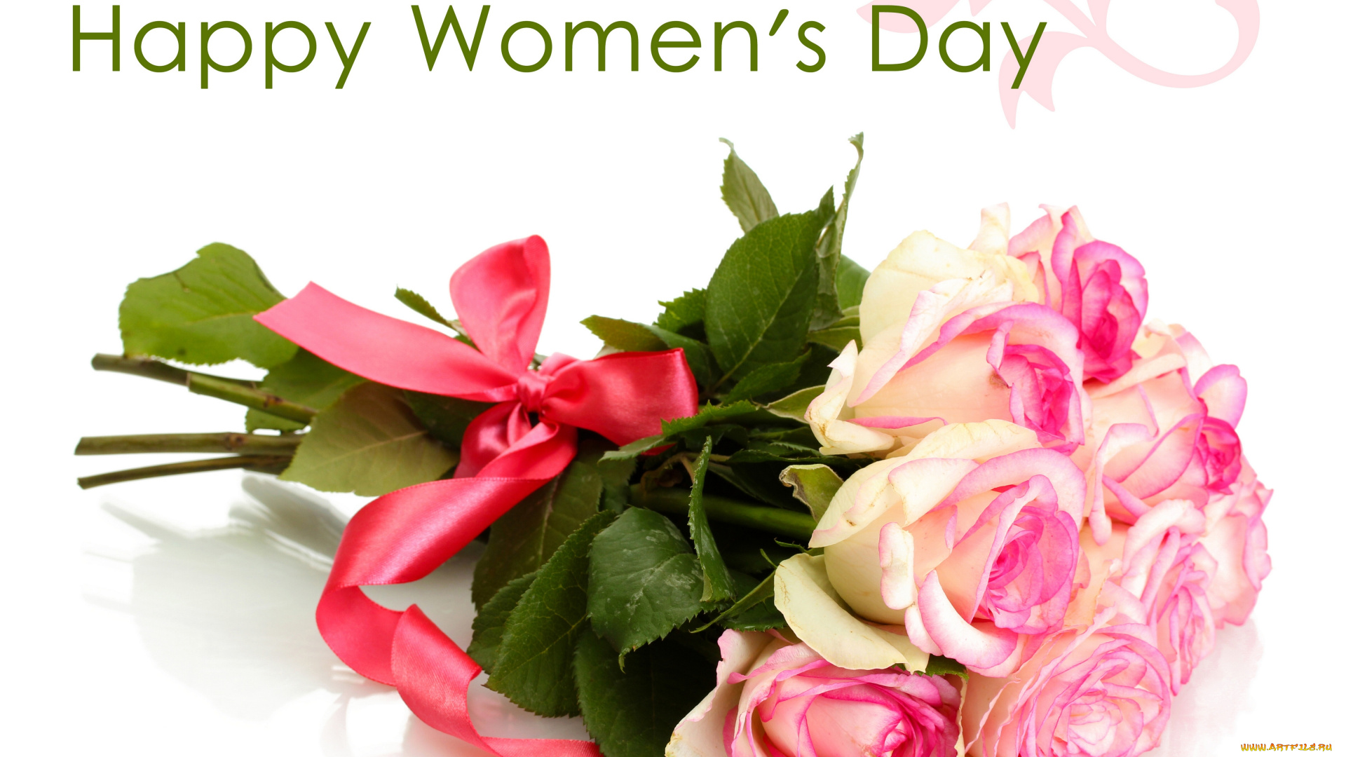 праздничные, международный, женский, день, -, 8, марта, розы, букет
