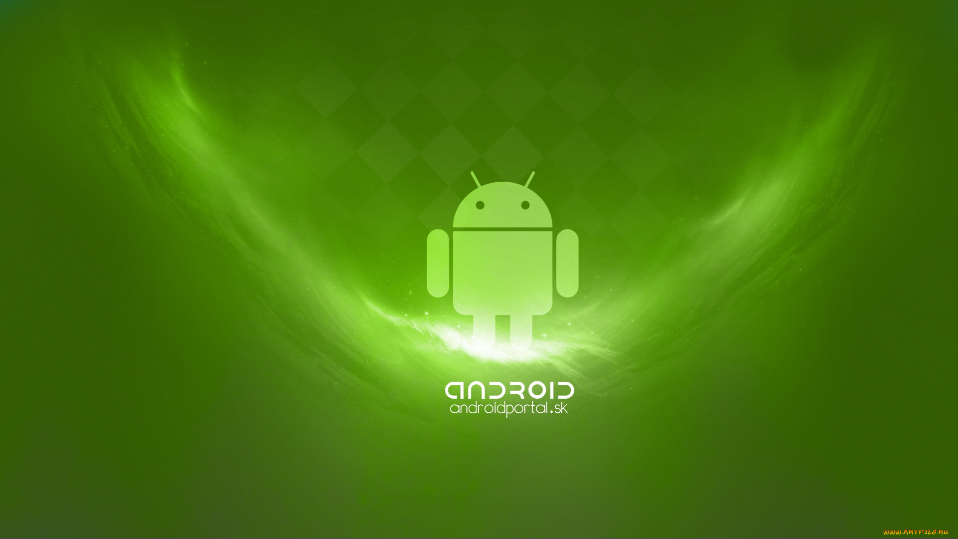 компьютеры, android, зеленый