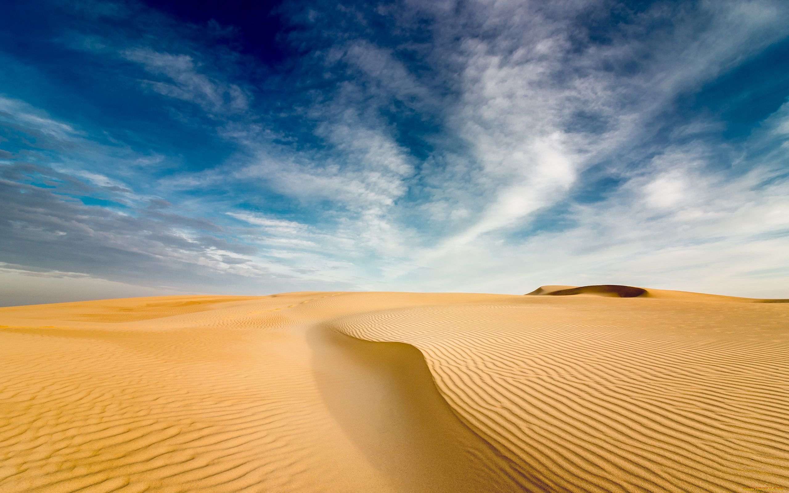 природа, пустыни, небо, пустыня, песок, дюны