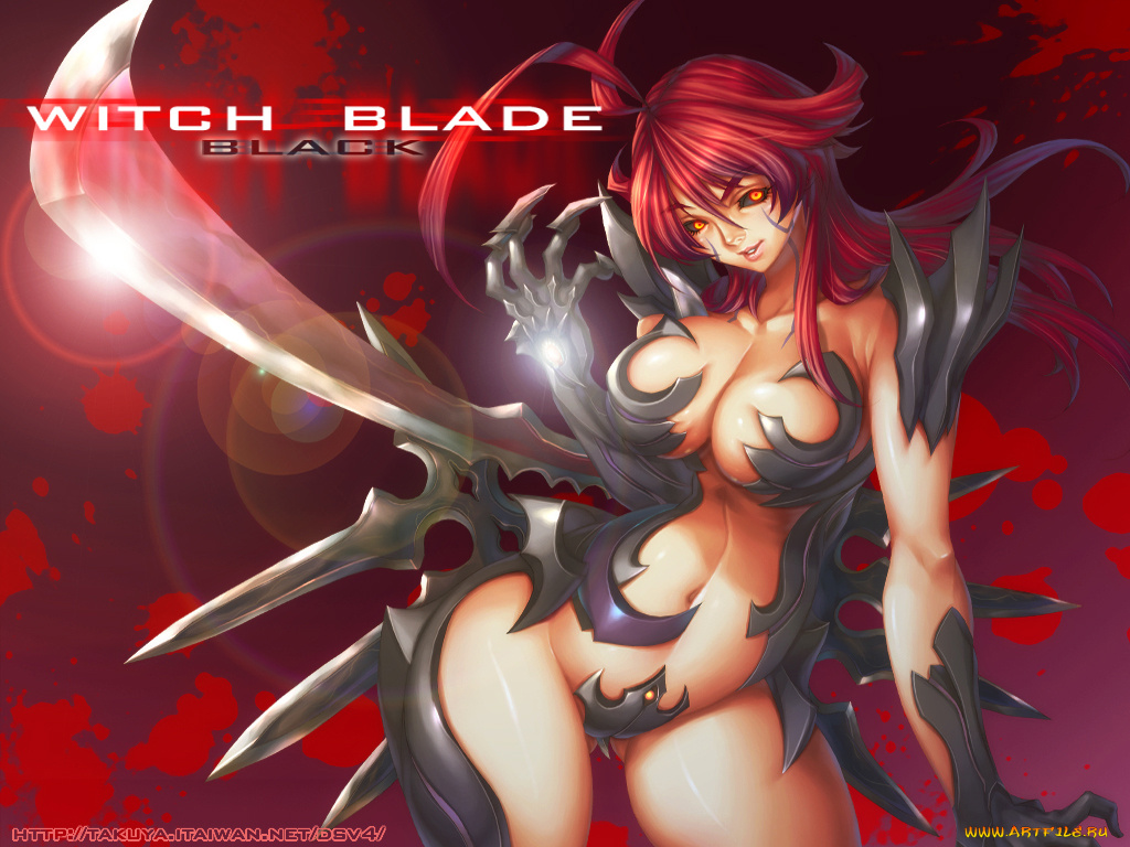 аниме, witch, blade