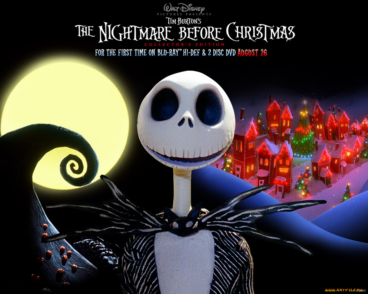 мультфильмы, the, nightmare, before, christmas