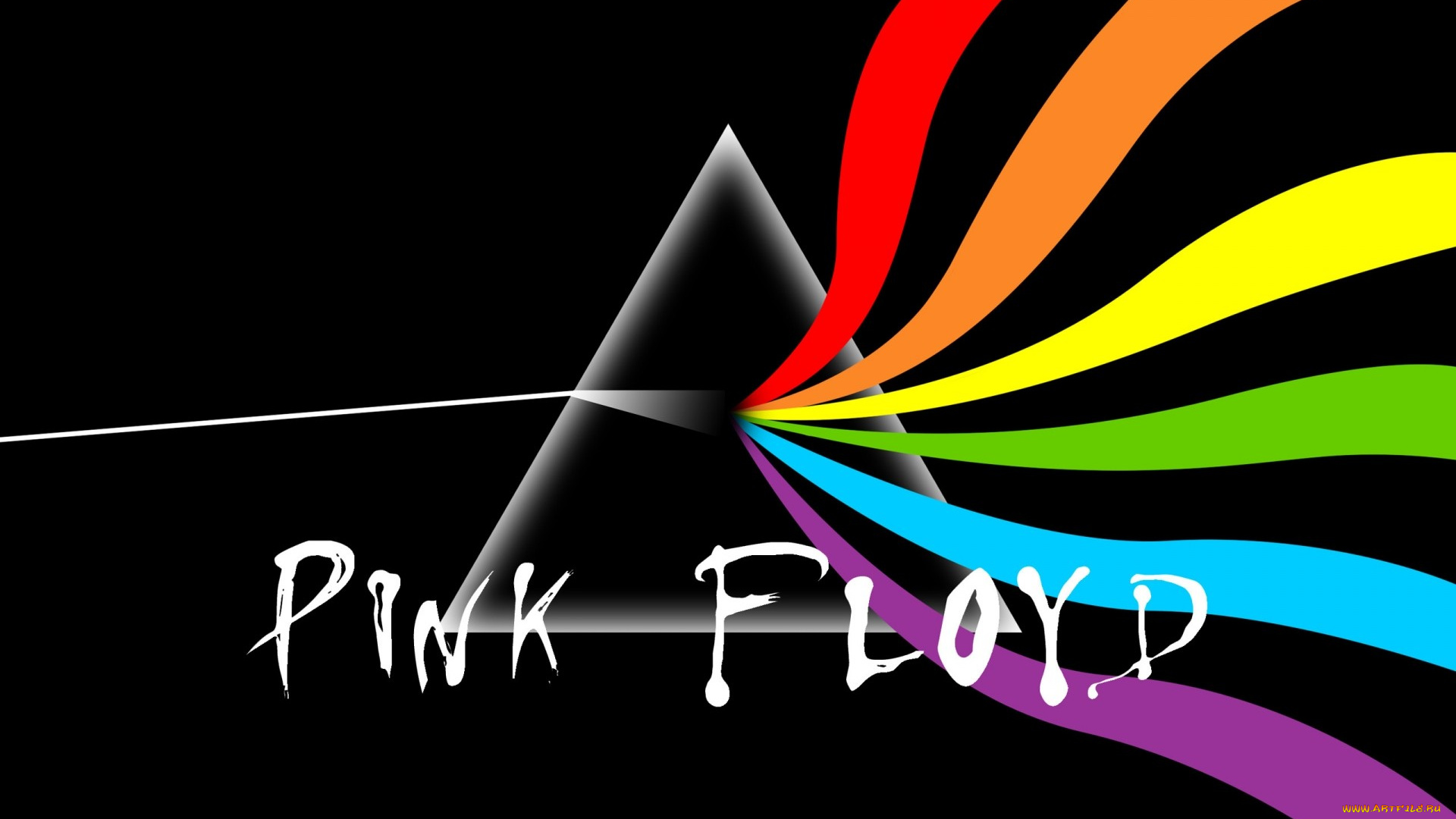 музыка, pink, floyd, буквы, логотип