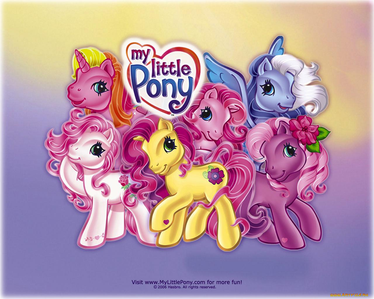 мультфильмы, my, little, pony