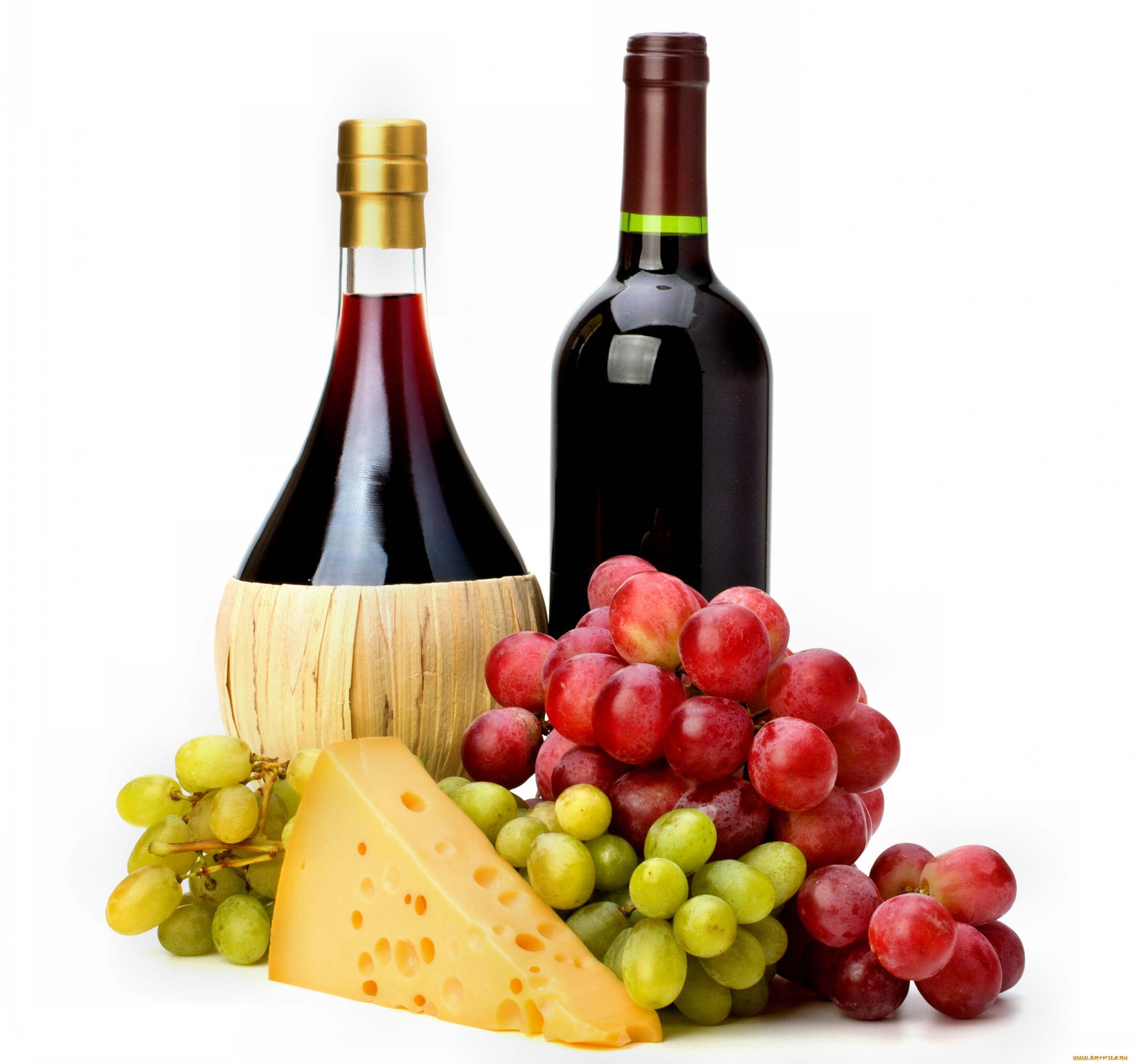 еда, напитки, вино, бутылки, виноград, сыр