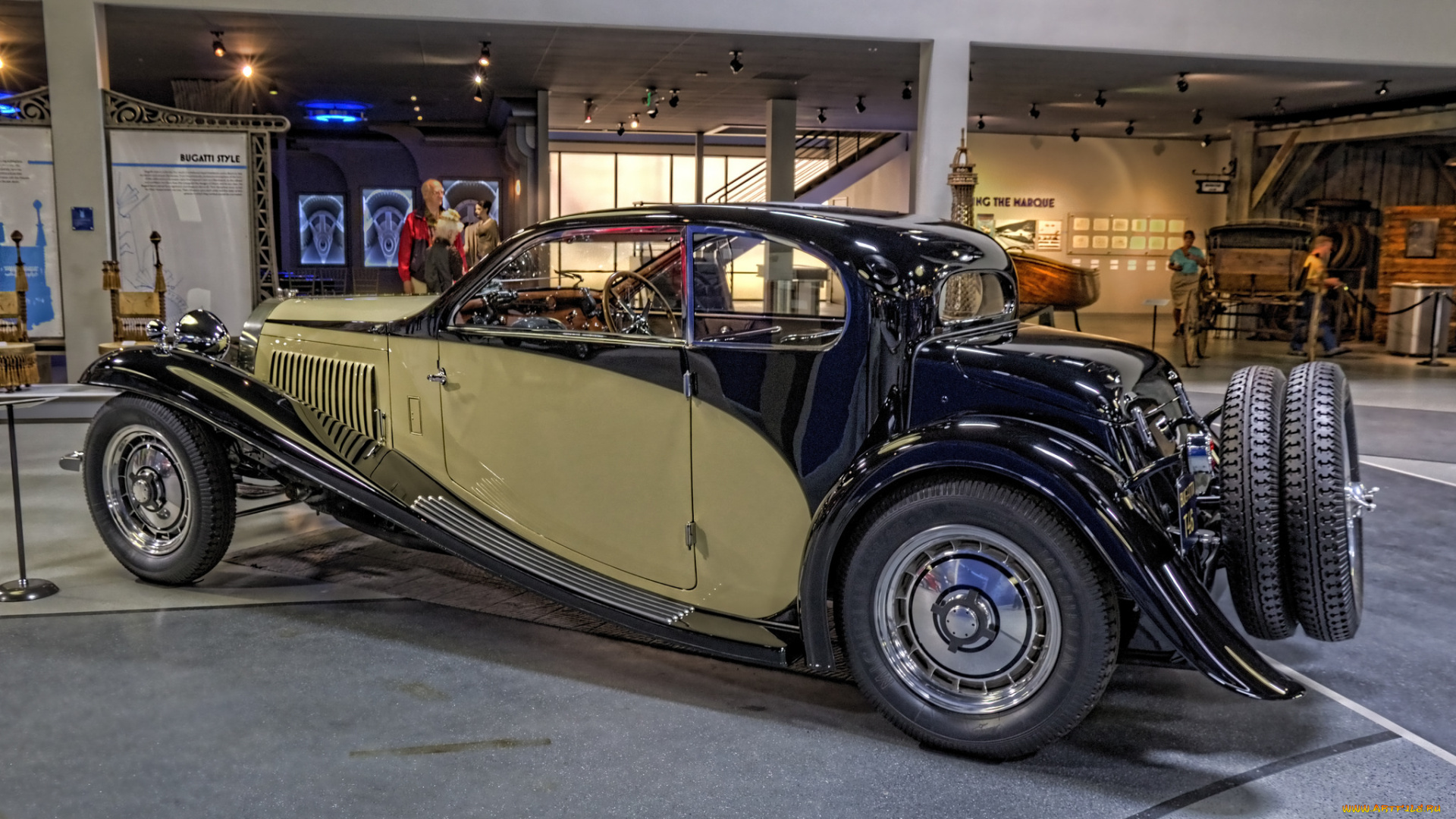 1929, bugatti, type, 46, semi-profile, автомобили, выставки, и, уличные, фото, выставка, автошоу