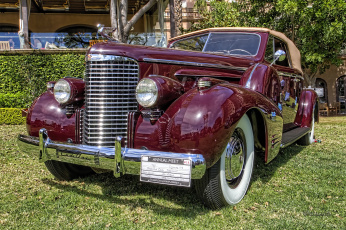обоя 1938 cadillac v-16 fleetwood convertible coupe, автомобили, выставки и уличные фото, автошоу, выставка