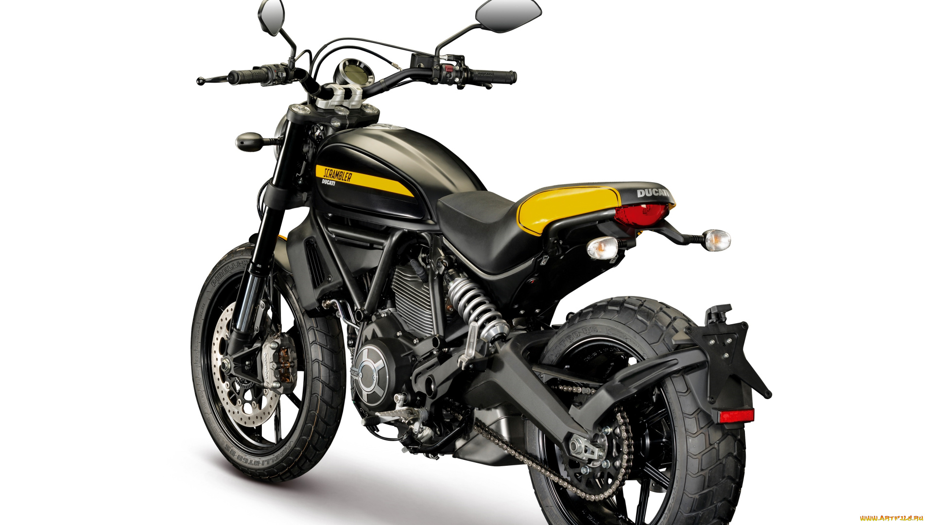 мотоциклы, ducati, 2015г, throttle, full, scrambler