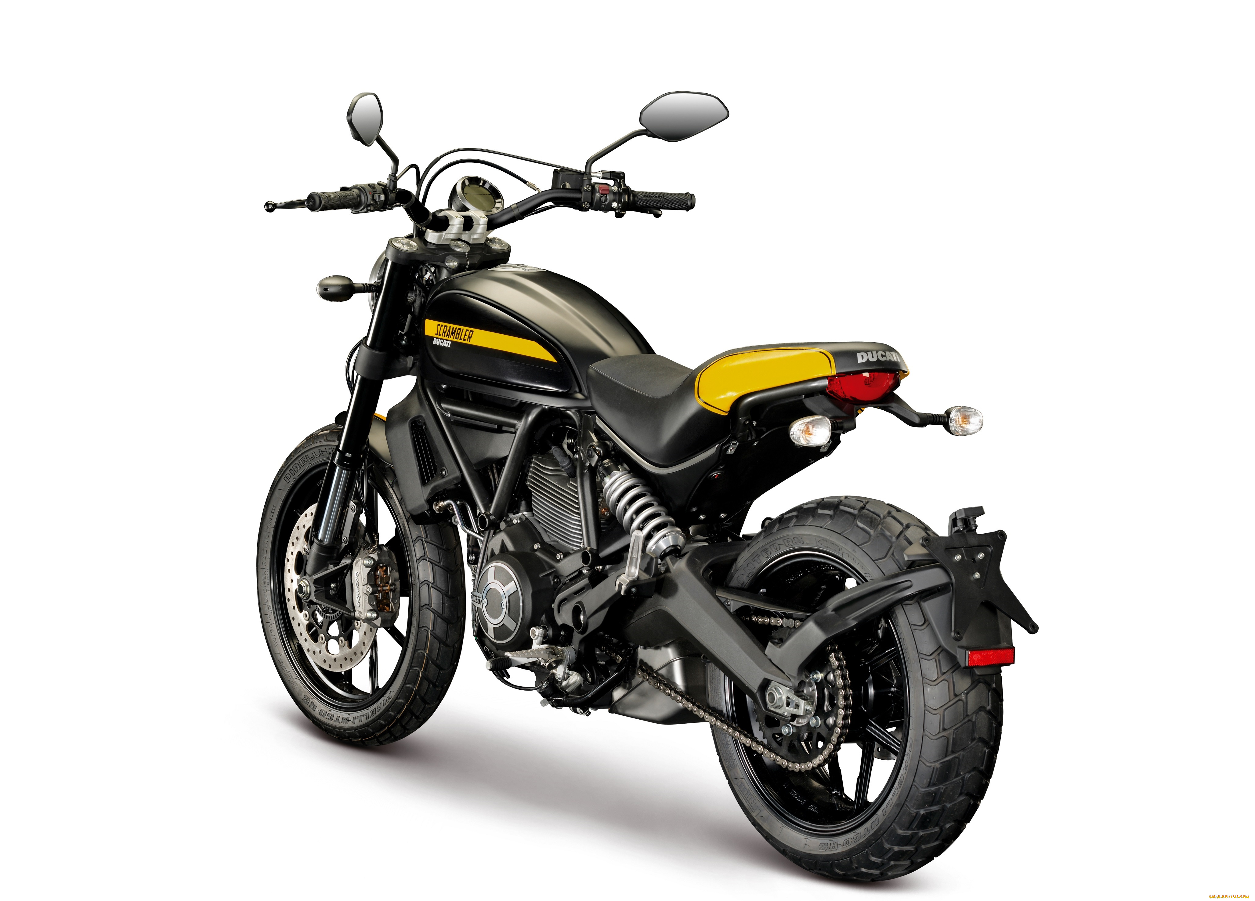 мотоциклы, ducati, 2015г, throttle, full, scrambler