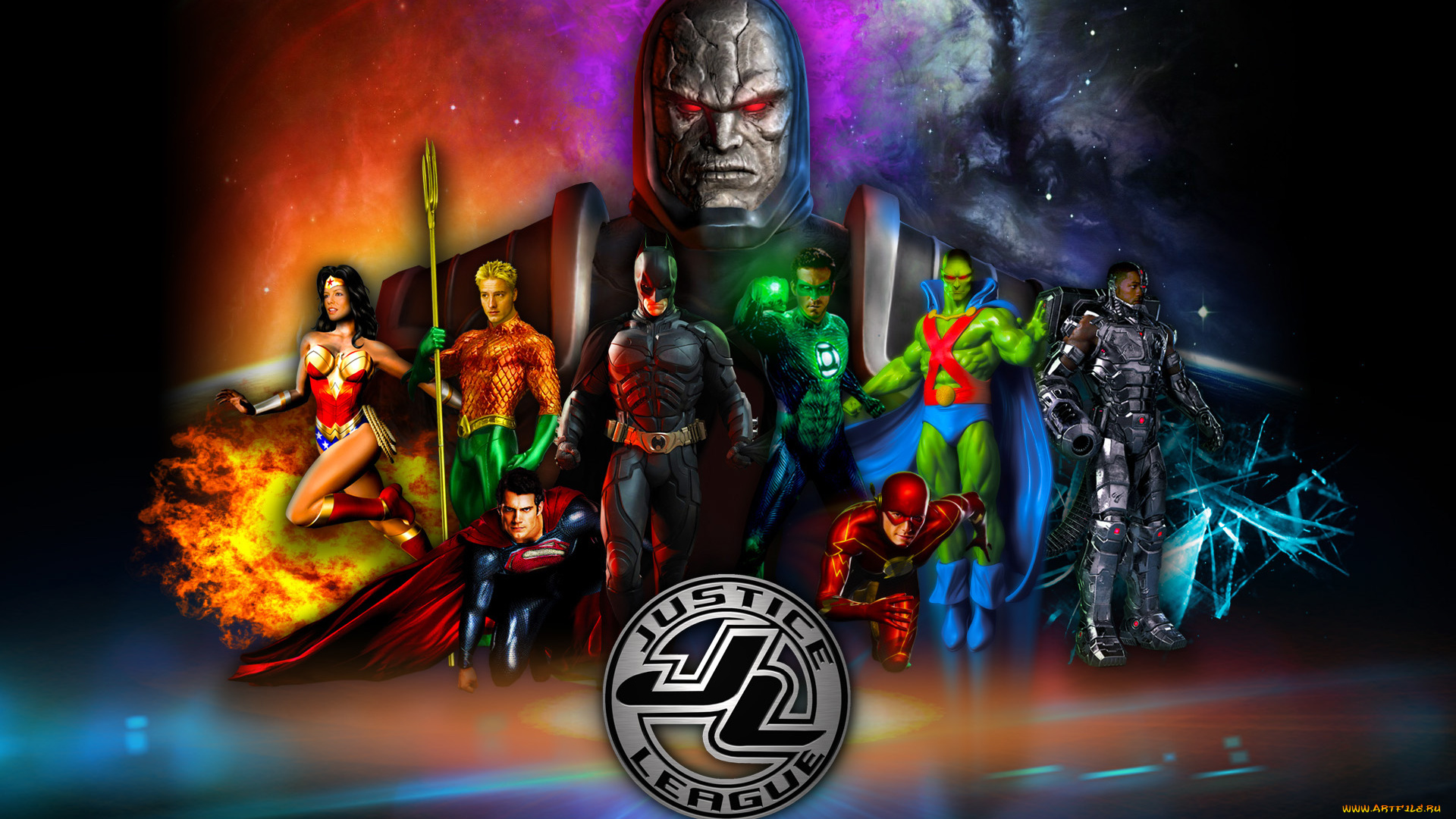 кино, фильмы, justice, league, супергерои, бэтмен, супермен, аквамен, флэш, чудо, женщина, зеленый, фонарь, киборг, марсианский, охотник, лига, справедливости