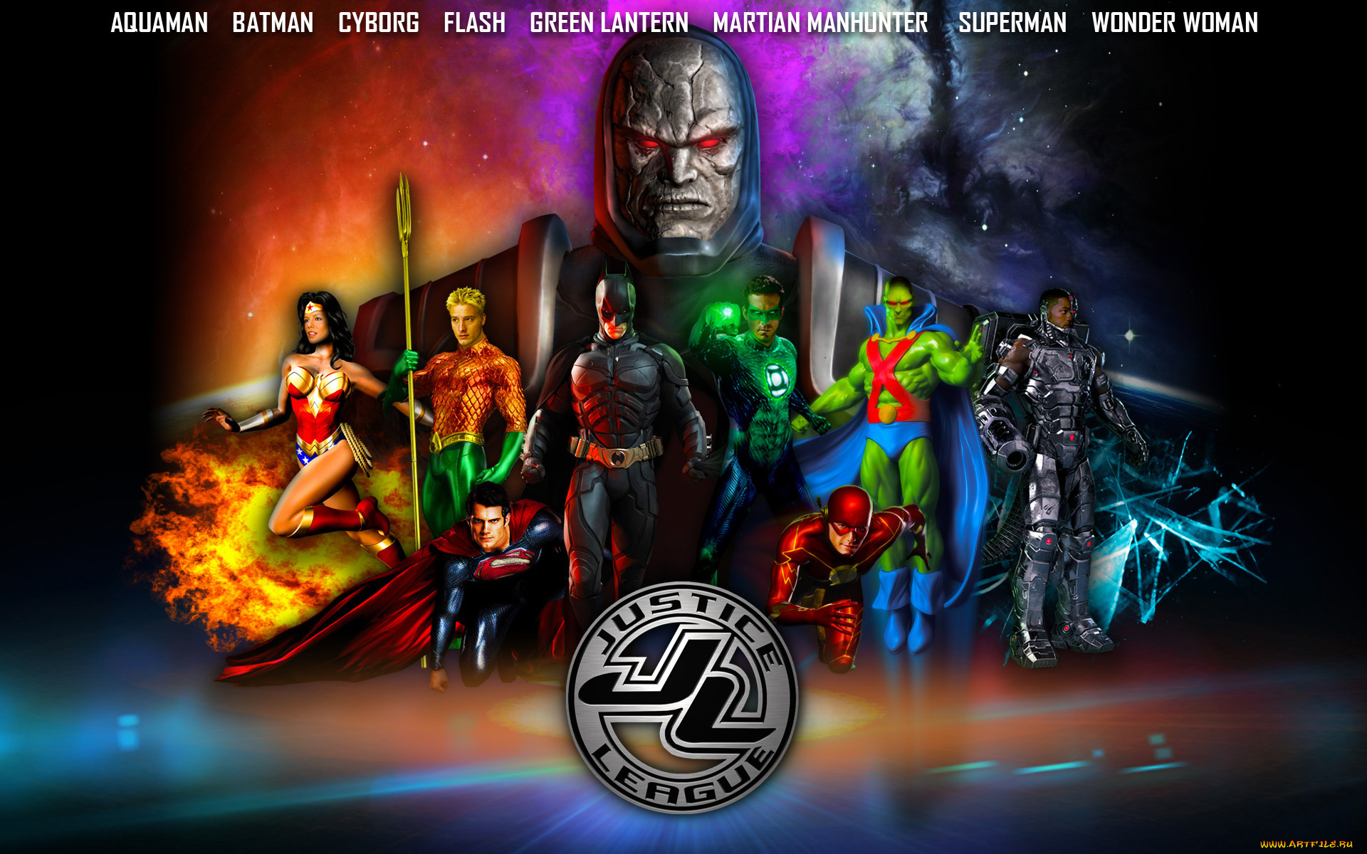 кино, фильмы, justice, league, супергерои, бэтмен, супермен, аквамен, флэш, чудо, женщина, зеленый, фонарь, киборг, марсианский, охотник, лига, справедливости