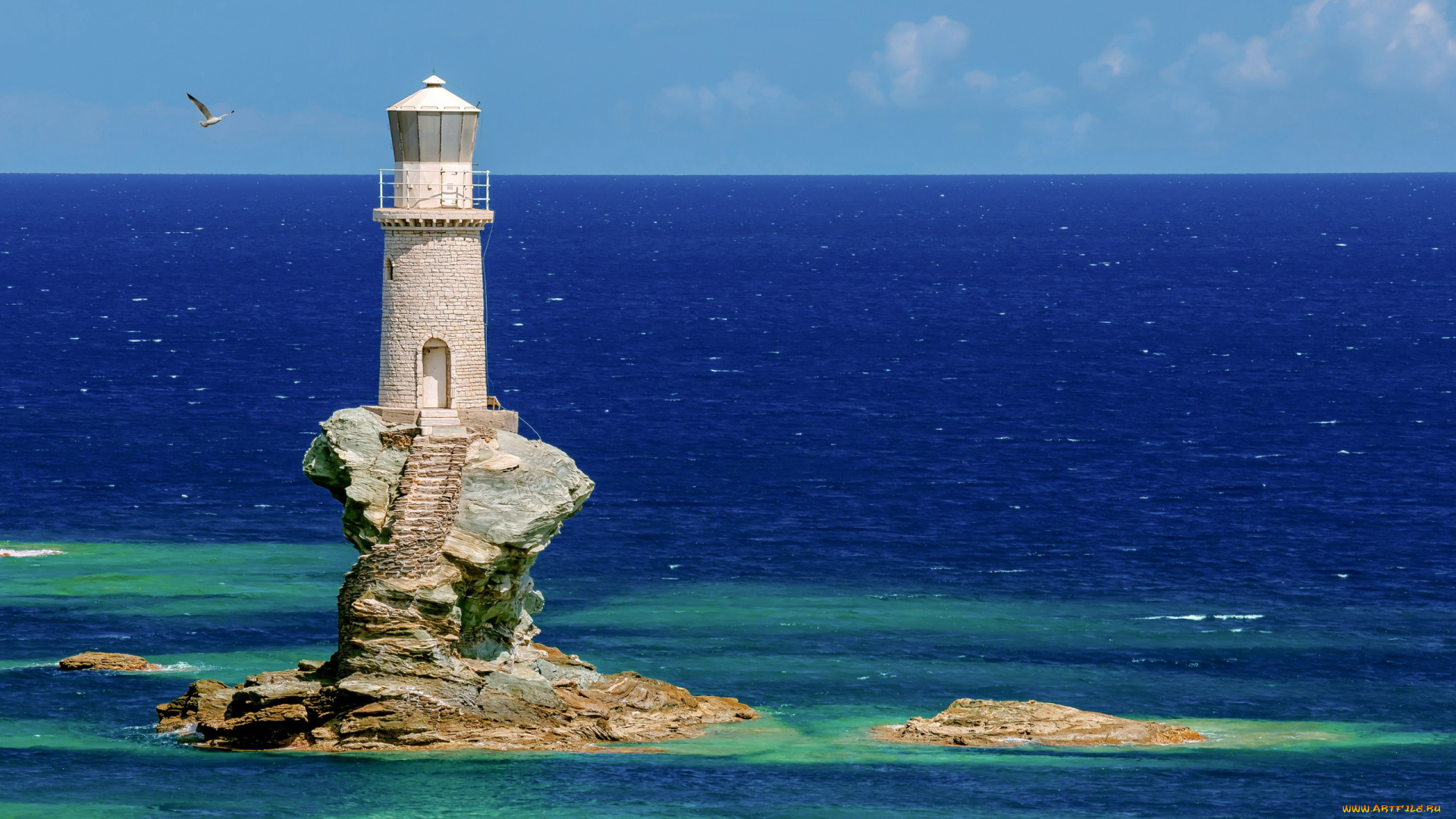 tourliti, lighthouse, greece, природа, маяки, tourliti, lighthouse