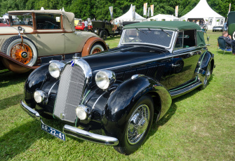 обоя talbot-lago t120 baby sport cabriolet 1939, автомобили, выставки и уличные фото, история, ретро, автошоу, выставка