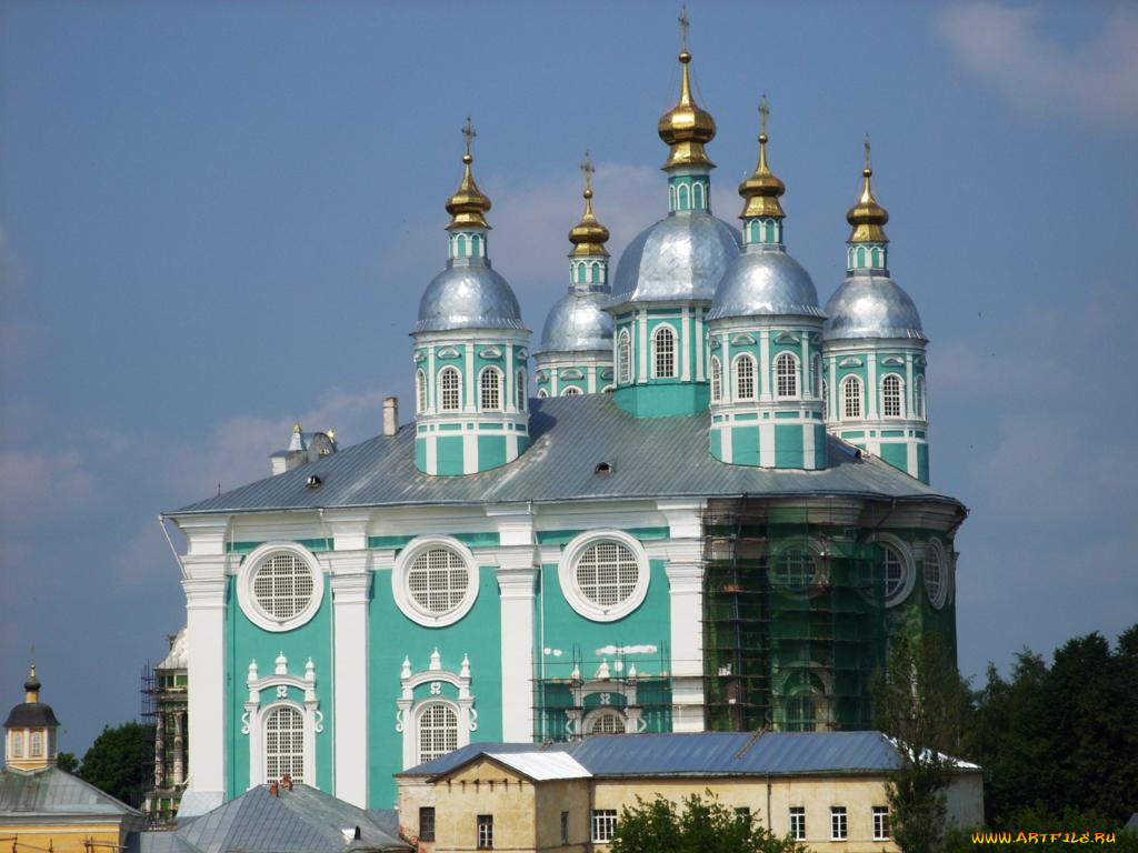 смоленск, города, православные, церкви, монастыри