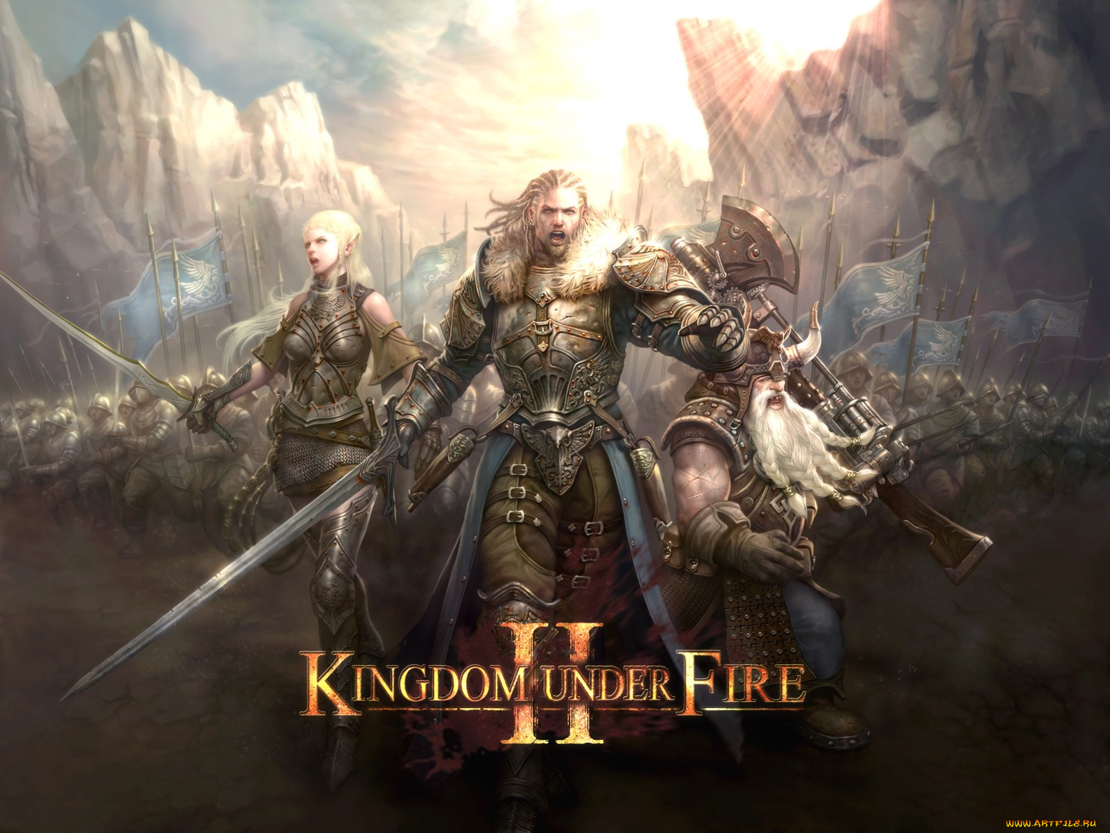 kingdom, under, fire, ii, видео, игры