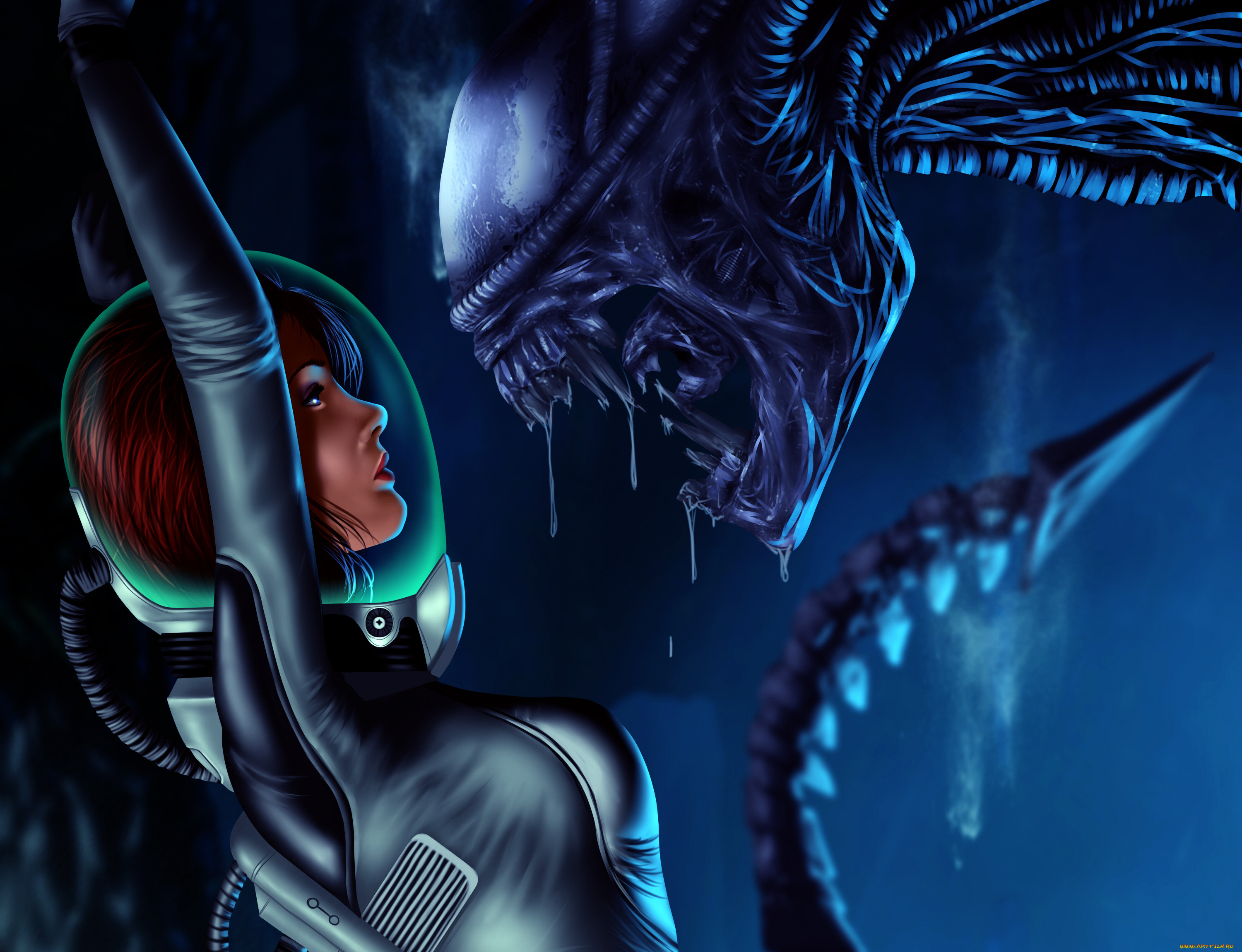 Girl aliens alien nightmare comix images