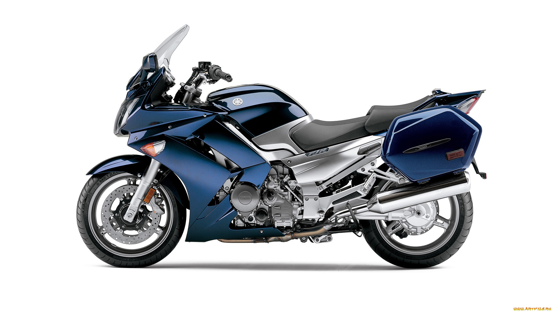 мотоциклы, yamaha, 2012, fjr1300a, синий