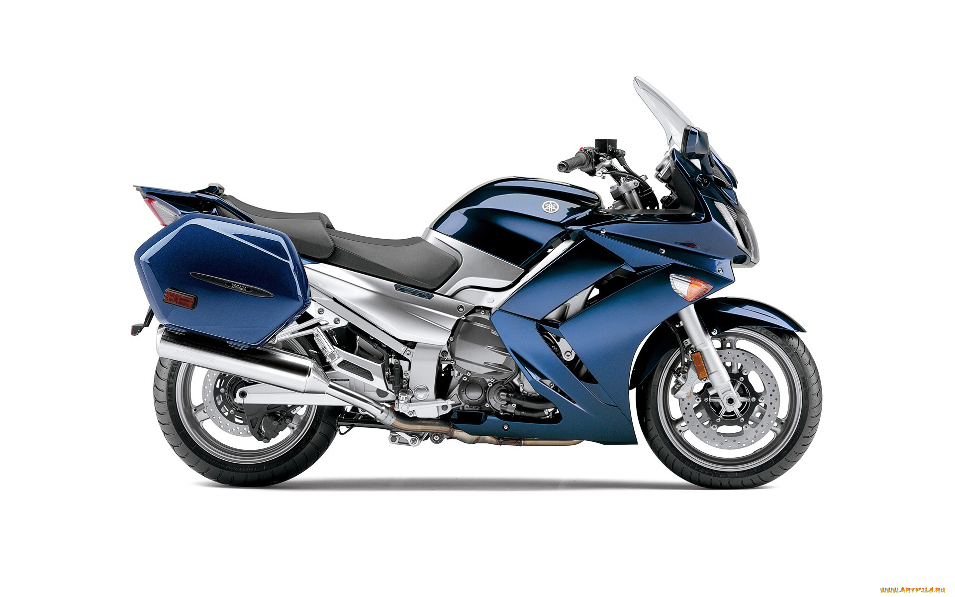 мотоциклы, yamaha, синий, 2012, fjr1300a