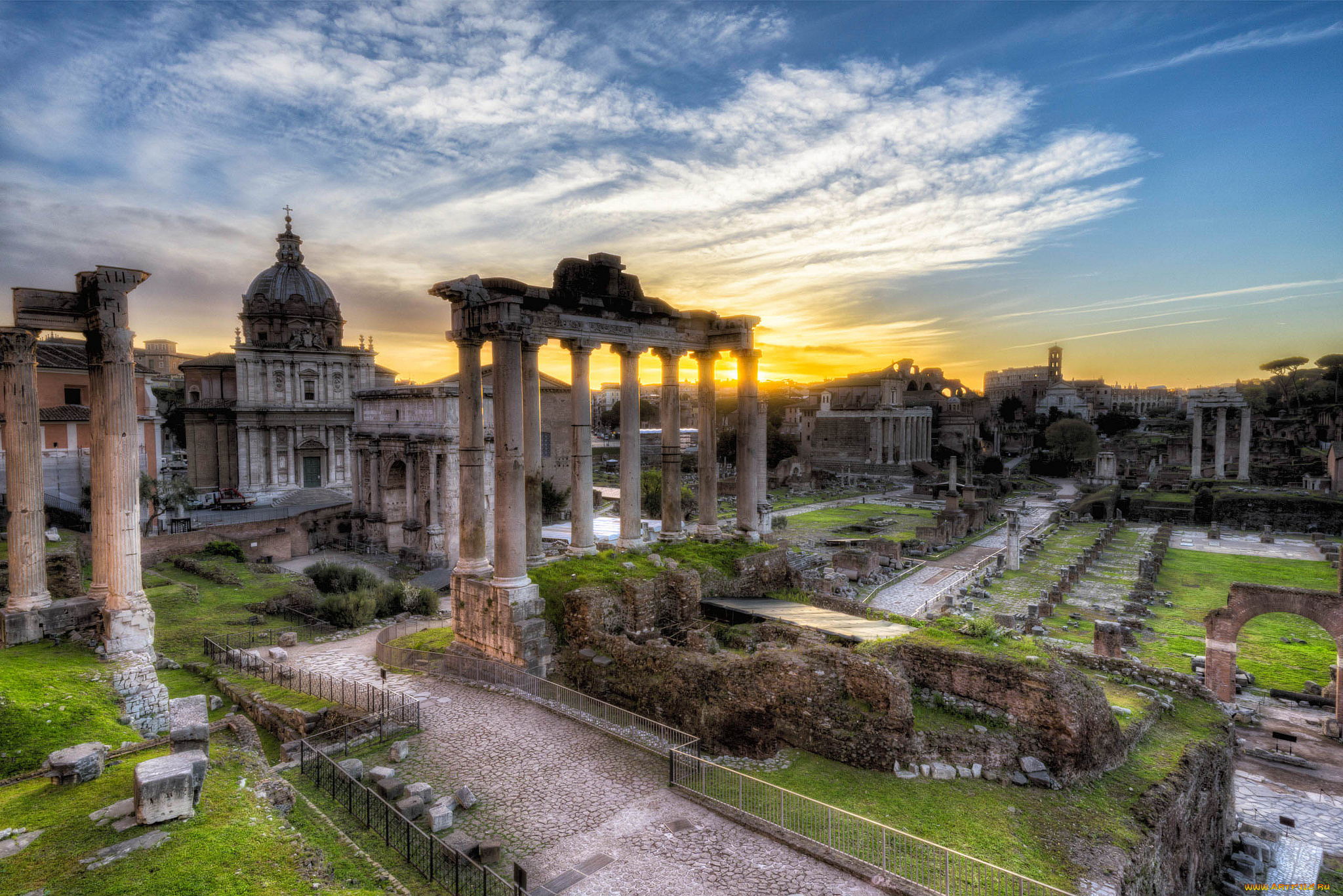 roman, forum, города, рим, , ватикан, , италия, антик