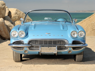 обоя corvette c1 1961, автомобили, corvette, c1, 1961
