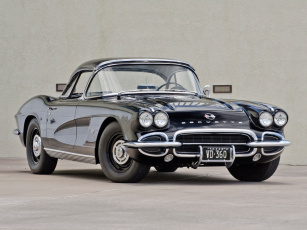 Картинка corvette+c1+fuel+injection+1962 автомобили corvette c1 fuel injection 1962 чёрный