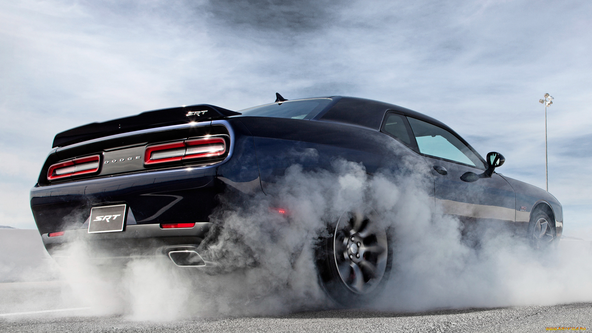 спорт, drift, темный, дым, lc, srt, challenger, dodge, 2015г