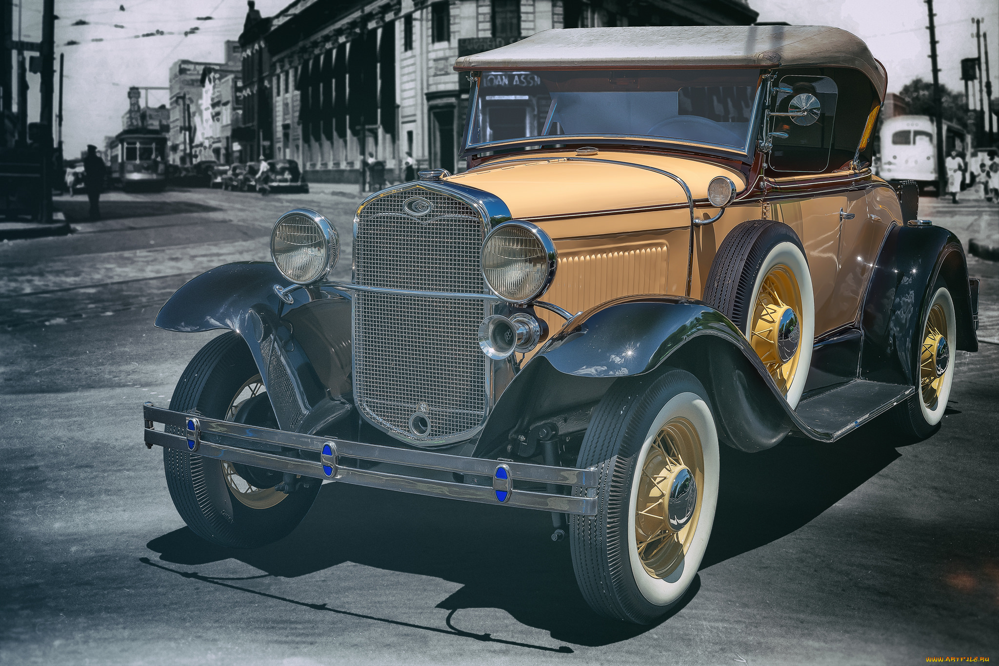 1931, ford, model, a, автомобили, классика, ретро