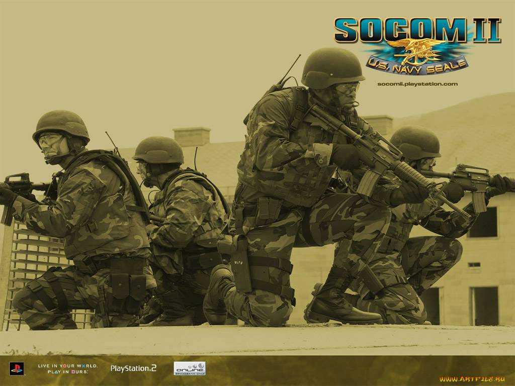 socom, ii, us, navy, seals, видео, игры