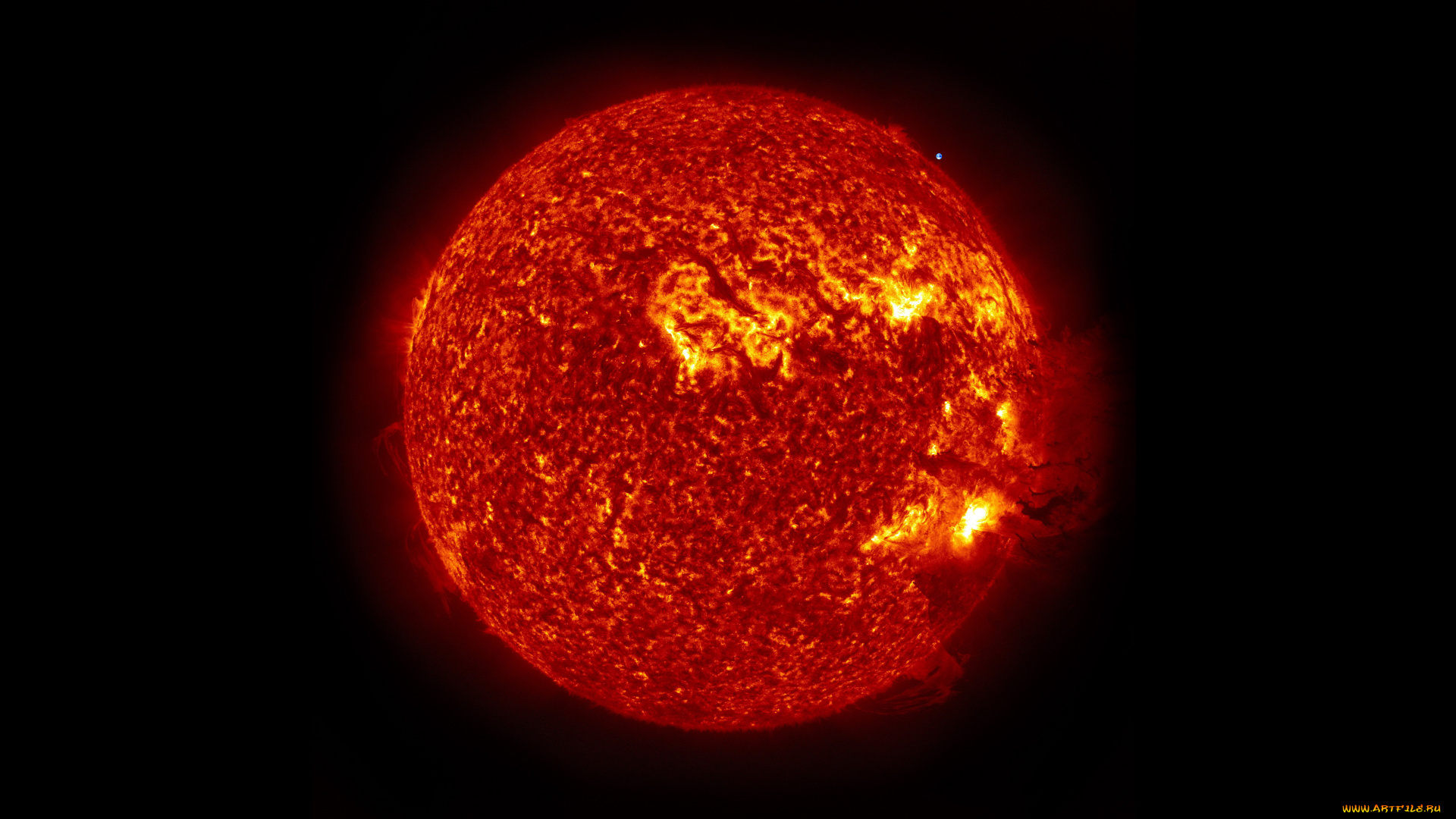 earth, and, sun, космос, солнце, земля