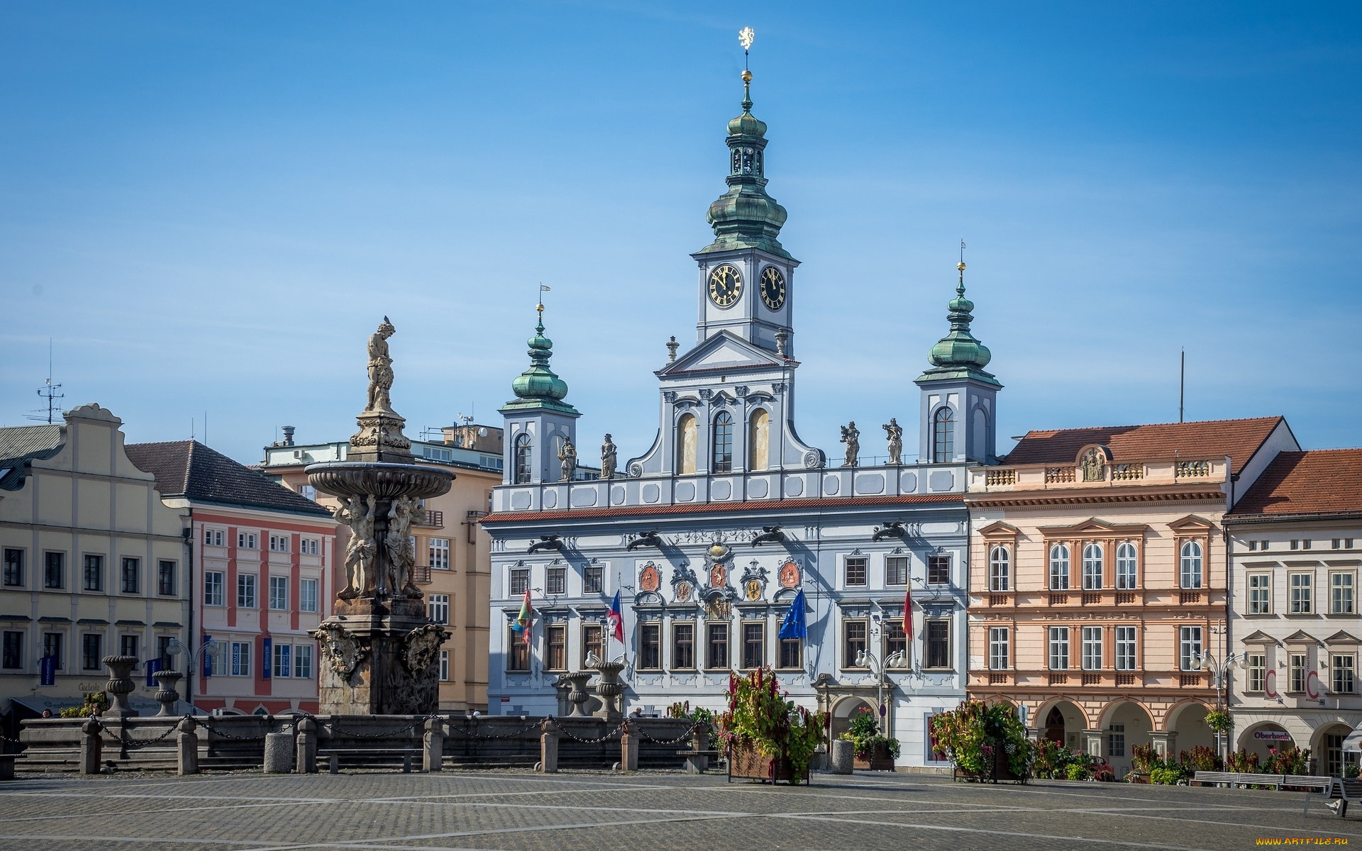 budweis, czech, republic, города, -, улицы, , площади, , набережные, czech, republic