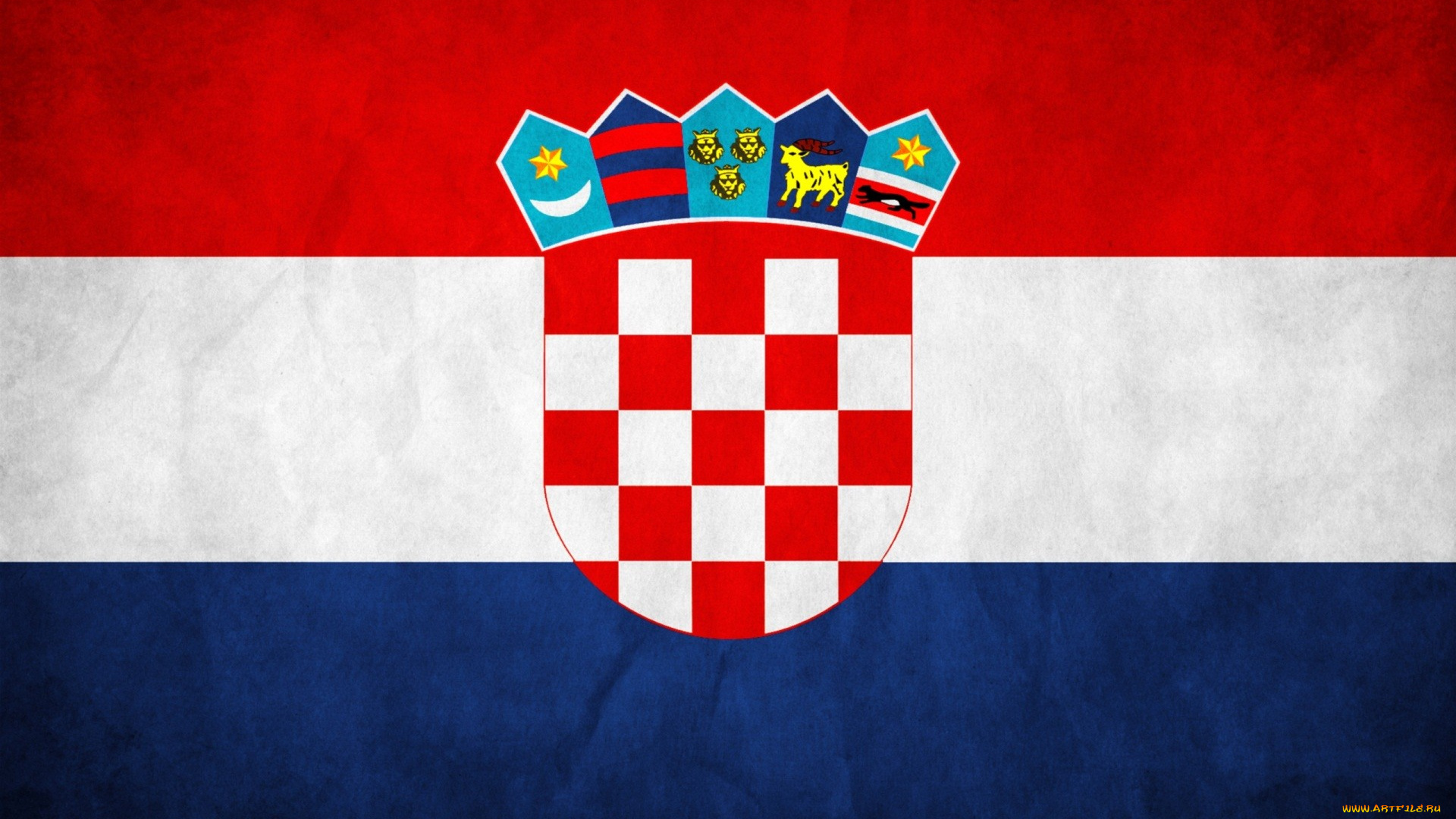 хорватия, разное, флаги, гербы, синий, красный, белый