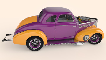 Картинка автомобили 3д chevrole 1939