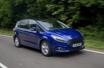 Картинка автомобили ford синий 2015г uk-spec s-max