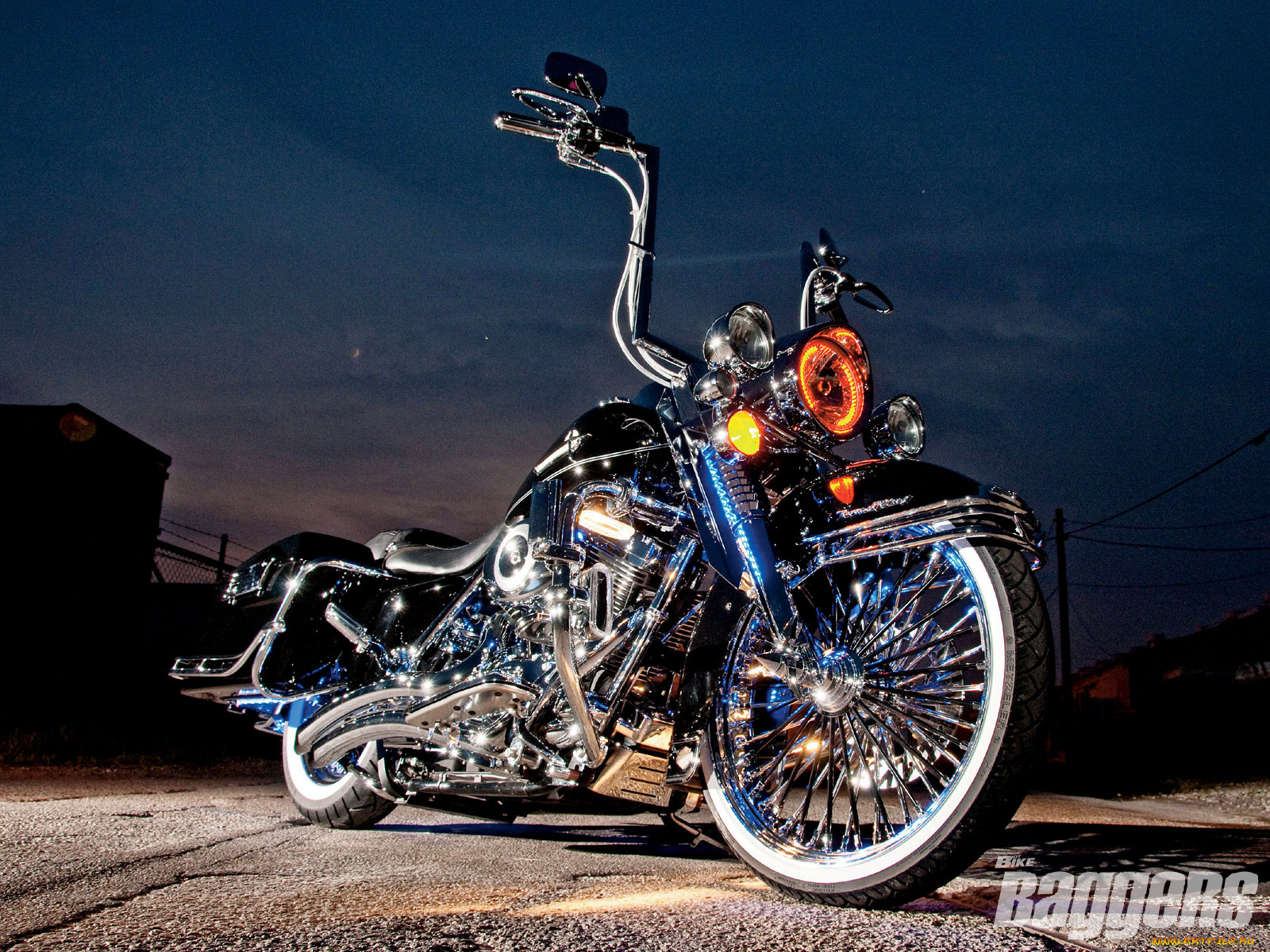 2007, harley, davidson, road, king, мотоциклы