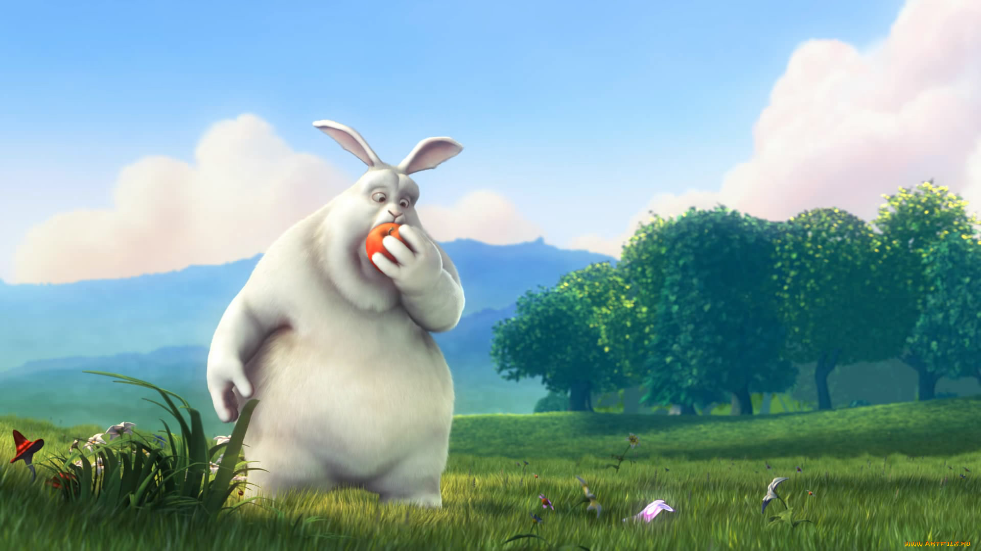 big, buck, bunny, мультфильмы, -, big, buck, bunny, кролик