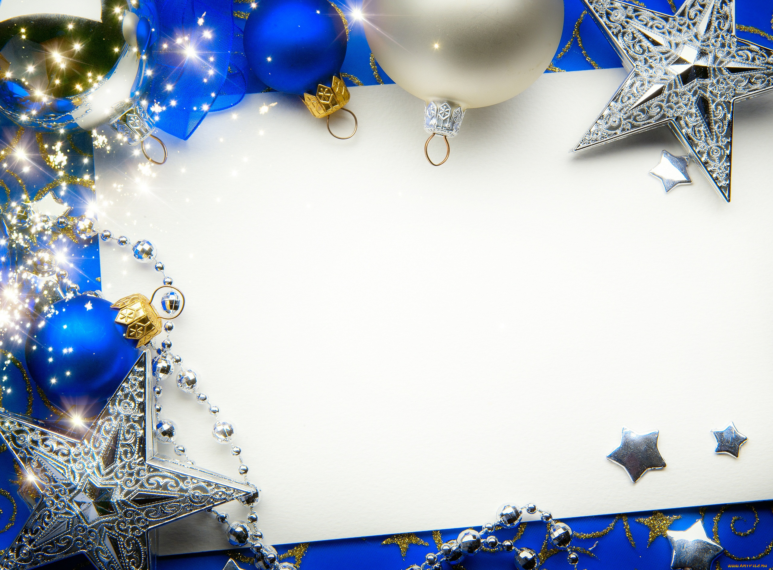 праздничные, украшения, огоньки, звёзды, шары, рождество, merry, christmas, лист, новый, год