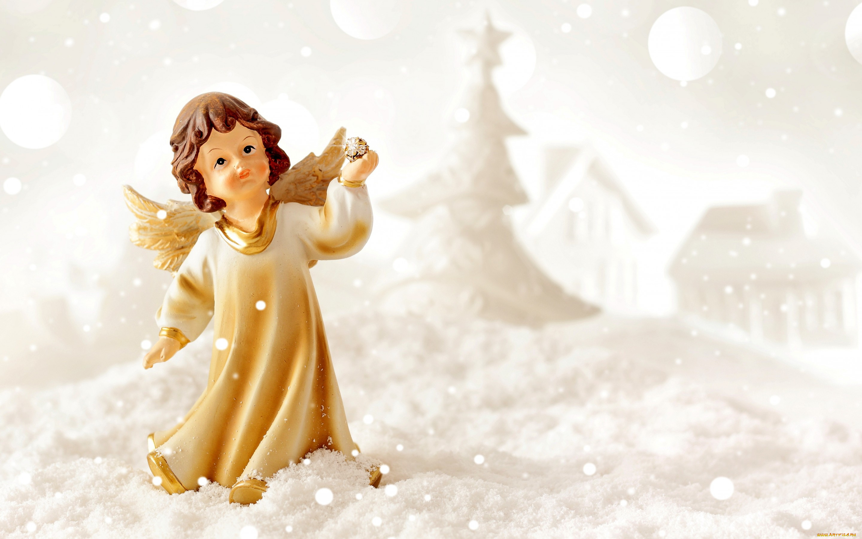 праздничные, фигурки, decoration, christmas, merry, snow, winter, новый, год, зима, снег, ангел