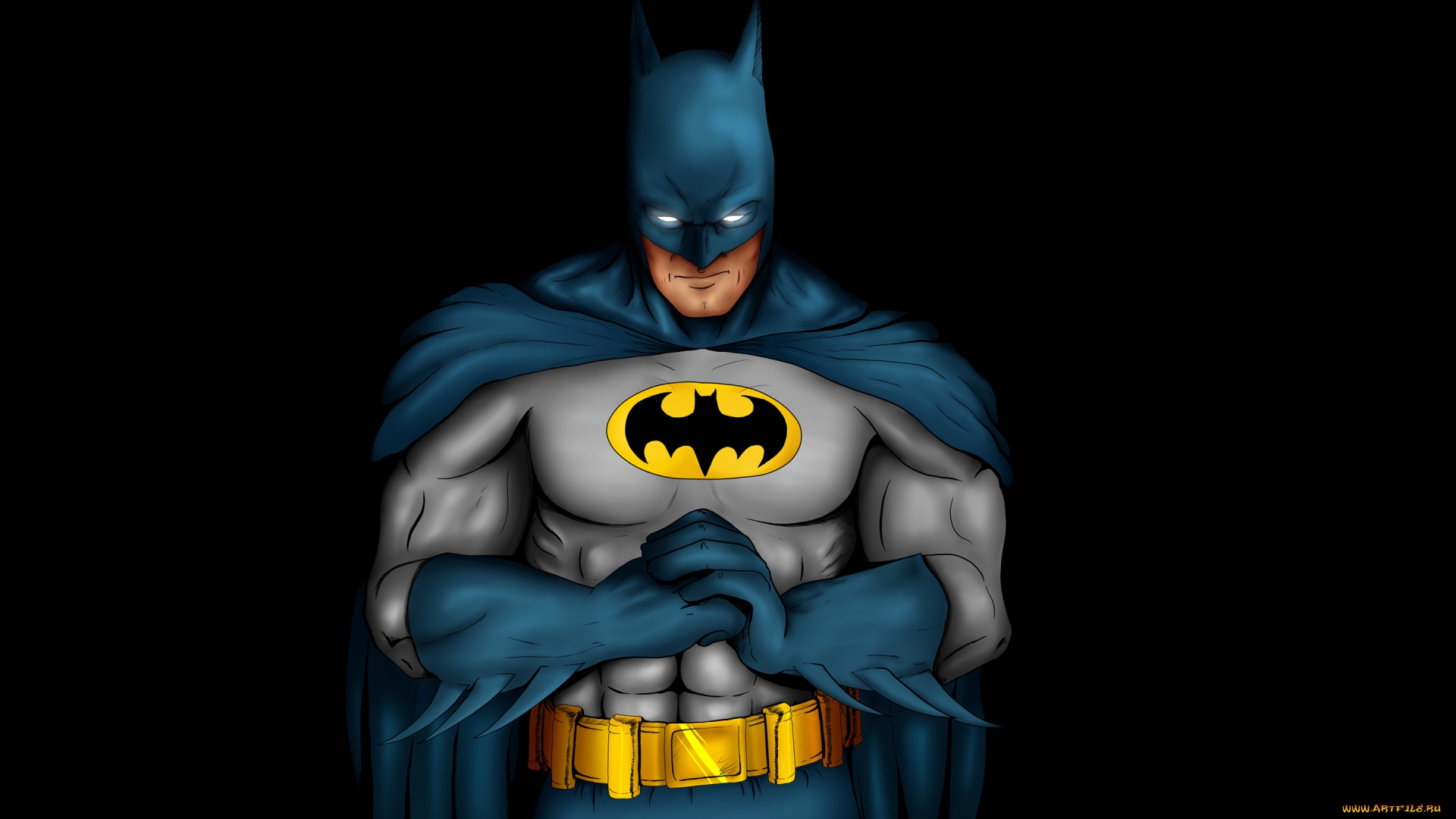 бэтмен, рисованные, комиксы, темный, фон, batman