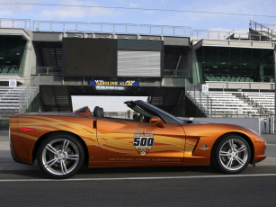 Картинка corvette+convertible+indy+500+pace+car+2007 автомобили corvette 2007 car pace 500 indy convertible