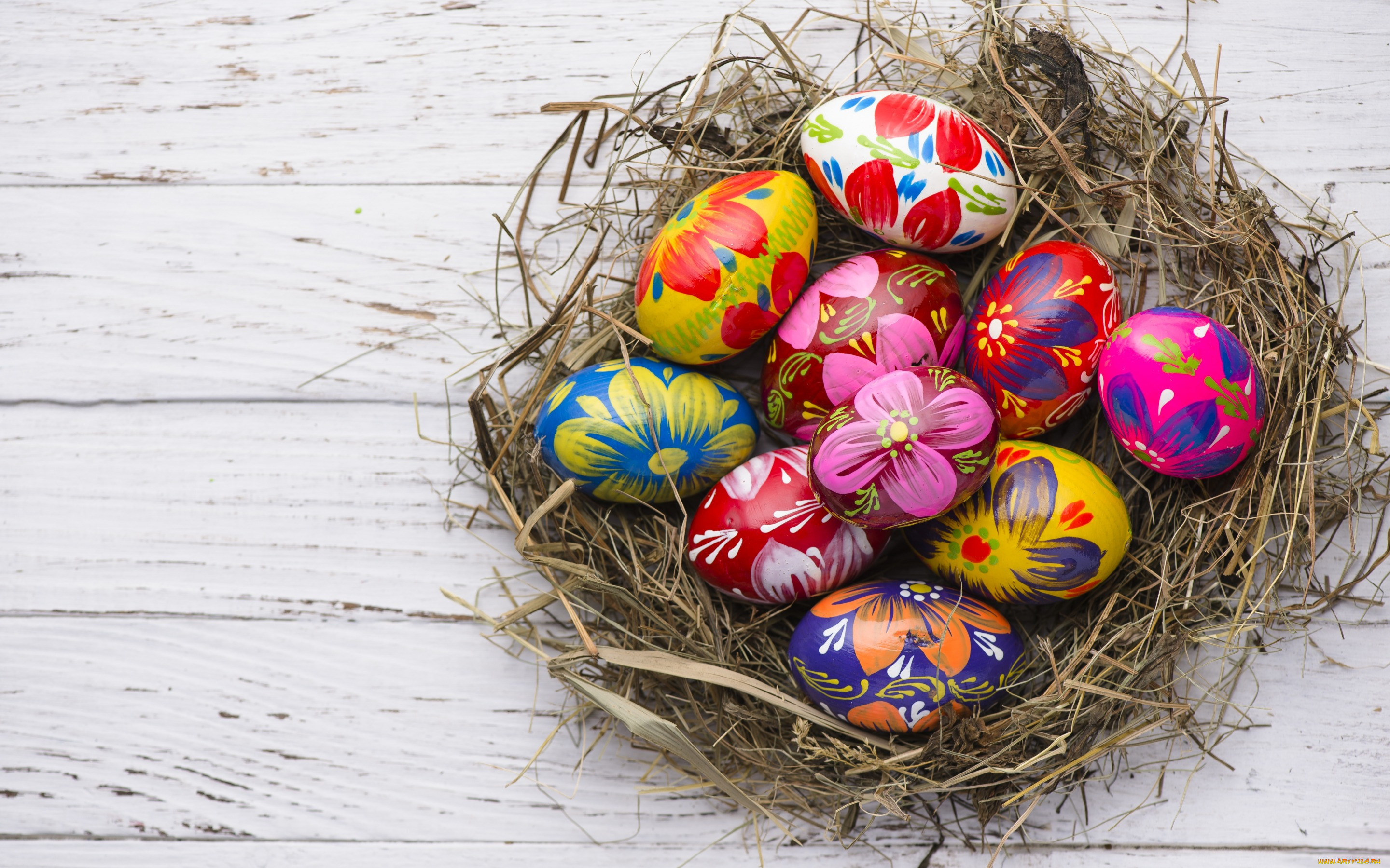 праздничные, пасха, eggs, spring, happy, яйца, крашеные, easter, wood, colorful, decoration, весна