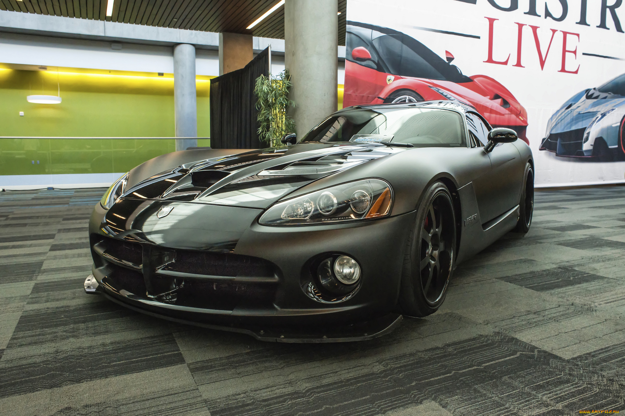 dodge, viper, автомобили, выставки, и, уличные, фото, автосалон, выставка