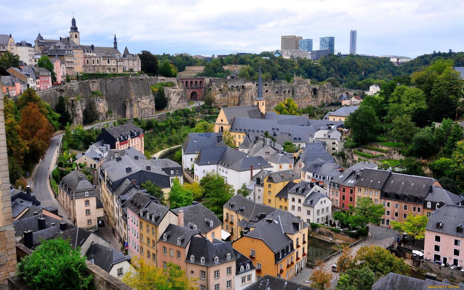 люксембург, города, -, столицы, государств
