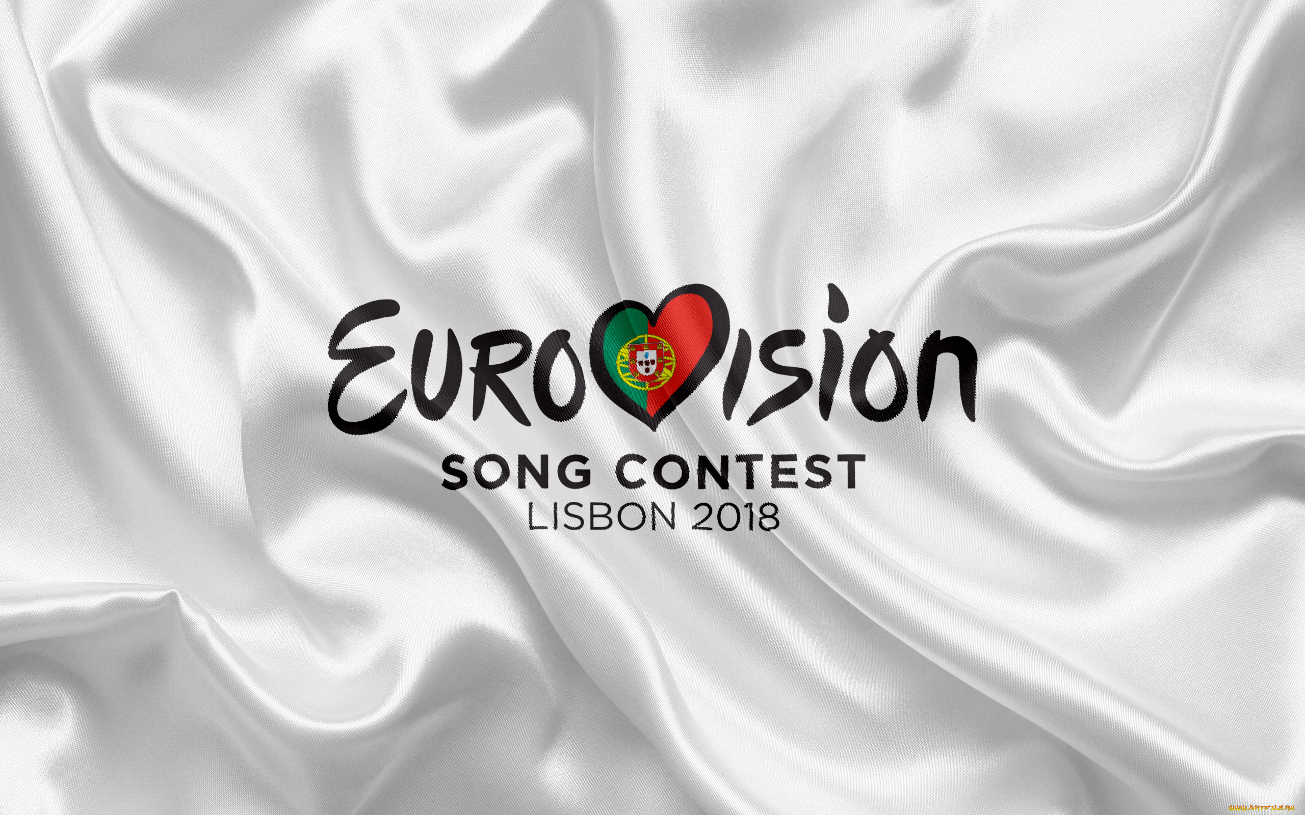 музыка, евровидение, логотип, ткань, надпись, конкурс, белый, лиссабон