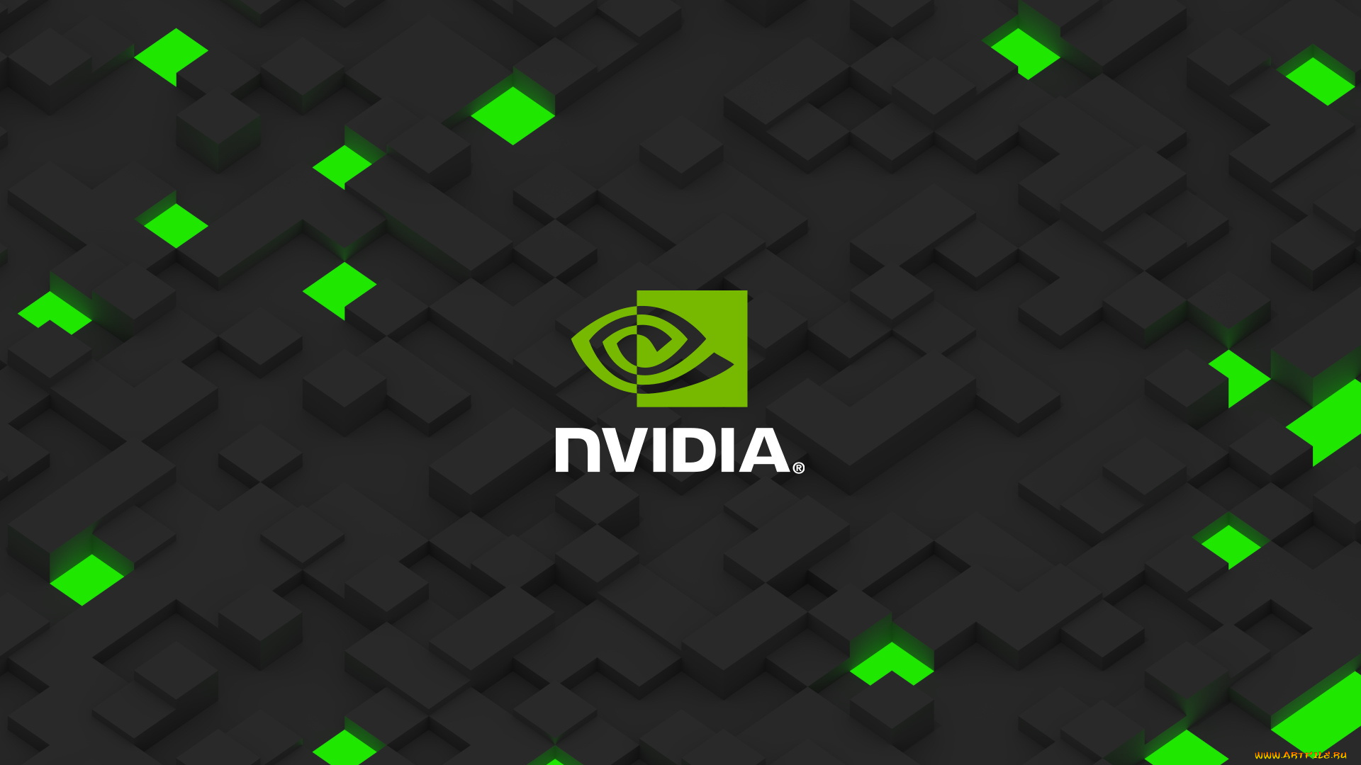 компьютеры, nvidia, логотип