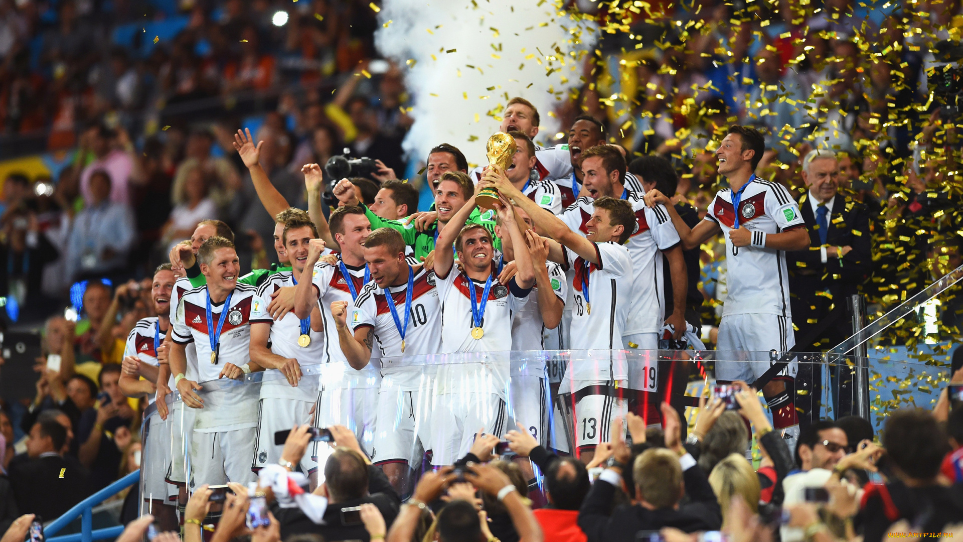 спорт, футбол, мир, кубок, чемпион, германия, победа, триумф, сборная