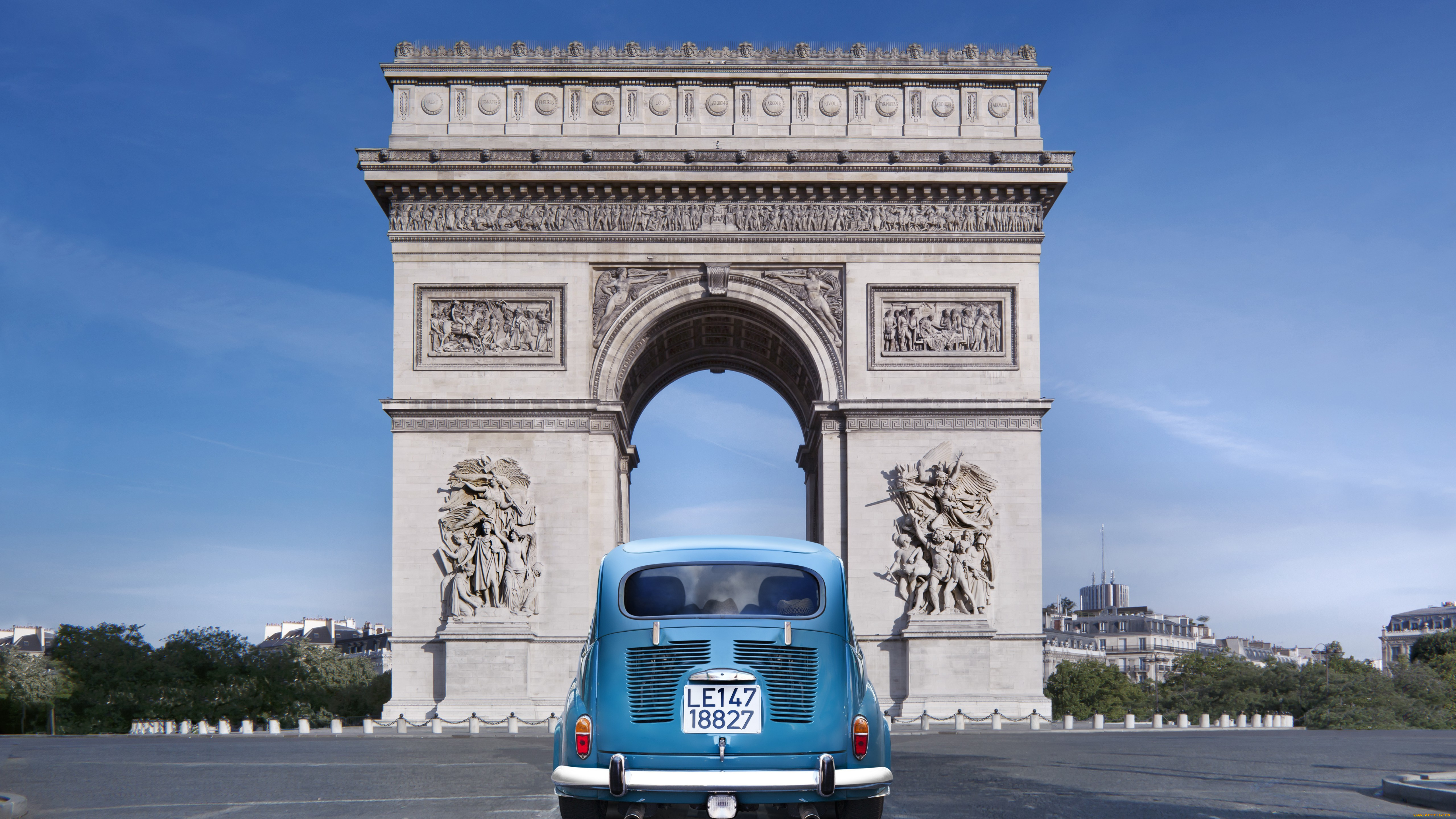 города, париж, , франция, достопримечательности, париж, триумфальная, арка, памятник, туризм