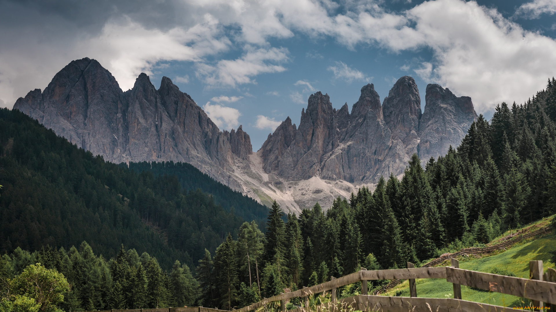 природа, горы, италия, доломитовые, альпы, тироль