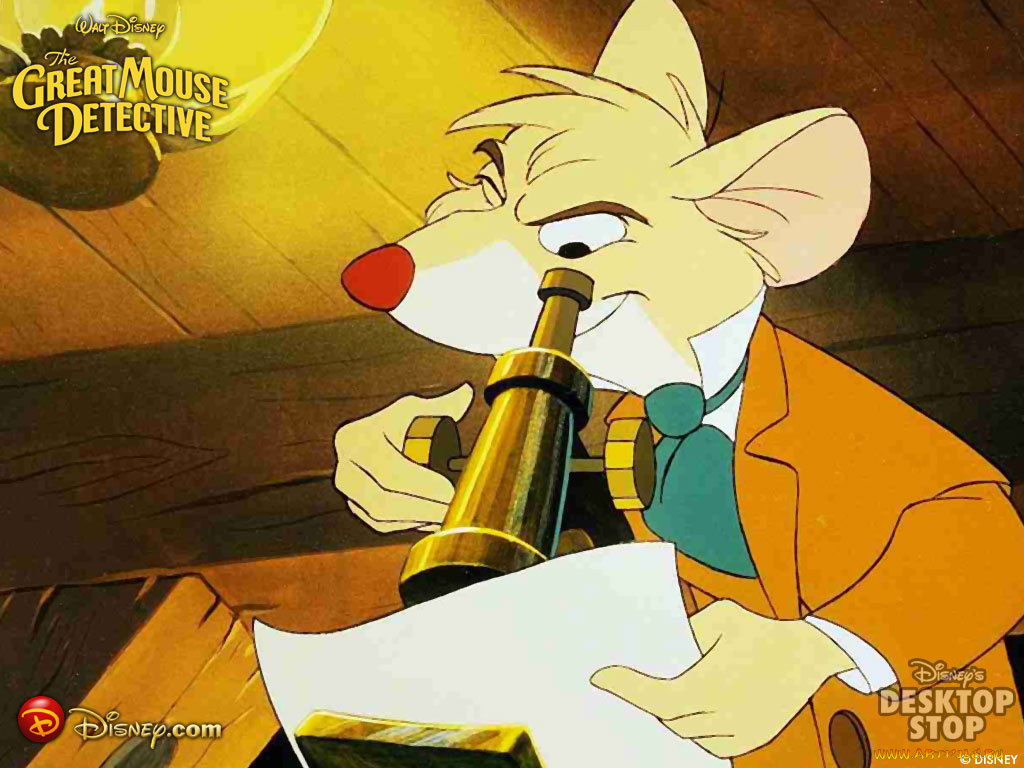 мультфильмы, the, great, mouse, detective
